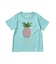 ROXY(ロキシー)キッズ Tシャツ ジュニア スパンコール パイナップル MINI ISLAND VIBES TST252065 半袖Tシャツ 子供服 男の子 女の子/キッズ ムラサキスポーツ