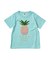 ROXY(ロキシー)キッズ Tシャツ ジュニア スパンコール パイナップル MINI ISLAND VIBES TST252065 半袖Tシャツ 子供服 男の子 女の子/キッズ ムラサキスポーツ