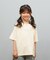 ROXY(ロキシー)キッズ Tシャツ ジュニア 親子でお揃い 刺繍 花 MINI ONE MORE TST252066 半袖Tシャツ 子供服 男の子 女の子/キッズ ムラサキスポーツ