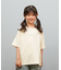 ROXY(ロキシー)キッズ Tシャツ ジュニア 親子でお揃い 刺繍 花 MINI ONE MORE TST252066 半袖Tシャツ 子供服 男の子 女の子/キッズ ムラサキスポーツ