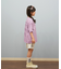 ROXY(ロキシー)キッズ Tシャツ ジュニア 親子でお揃い 刺繍 花 MINI ONE MORE TST252066 半袖Tシャツ 子供服 男の子 女の子/キッズ ムラサキスポーツ