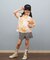 ROXY(ロキシー)キッズ Tシャツ ジュニア 親子でお揃いバックプリント MINI SUMMER DREAMS TST252067 半袖Tシャツ 子供服 男の子 女の子/キッズ ムラサキスポーツ