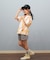 ROXY(ロキシー)キッズ Tシャツ ジュニア 親子でお揃いバックプリント MINI SUMMER DREAMS TST252067 半袖Tシャツ 子供服 男の子 女の子/キッズ ムラサキスポーツ