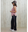 RIKKA FEMME(リッカファム)サイドラインイージーパンツ ロンパン RF25HS06 レディース ムラサキスポーツ