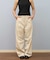 RIKKA FEMME(リッカファム)ストライプ ストレートパンツ RF25SS02 レディース ムラサキスポーツ