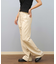 RIKKA FEMME(リッカファム)ストライプ ストレートパンツ RF25SS02 レディース ムラサキスポーツ