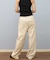 RIKKA FEMME(リッカファム)ストライプ ストレートパンツ RF25SS02 レディース ムラサキスポーツ