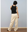 RIKKA FEMME(リッカファム)ストライプ ストレートパンツ RF25SS02 レディース ムラサキスポーツ