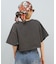 Hurley/WCSS251049 OVS EMB OE LG CRPD SS TEE 半袖Tシャツ クルーネック ショート丈 ハーレー レディース ムラサキスポーツ