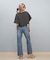 Hurley/WCSS251049 OVS EMB OE LG CRPD SS TEE 半袖Tシャツ クルーネック ショート丈 ハーレー レディース ムラサキスポーツ