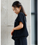 Hurley(ハーレー)半袖Tシャツ テリー アイコン バックオープン ショートスリーブ Tシャツ ワンポイント WSS2421016 レディース ムラサキスポーツ