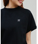Hurley(ハーレー)半袖Tシャツ テリー アイコン バックオープン ショートスリーブ Tシャツ ワンポイント WSS2421016 レディース ムラサキスポーツ