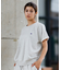 Hurley(ハーレー)半袖Tシャツ テリー アイコン バックオープン ショートスリーブ Tシャツ ワンポイント WSS2421016 レディース ムラサキスポーツ