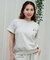 Hurley(ハーレー)半袖Tシャツ テリー アイコン バックオープン ショートスリーブ Tシャツ ワンポイント WSS2421016 レディース ムラサキスポーツ