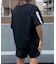KAPPA/324055 水着 3点セット タンクトップビキニ 半袖ラッシュガードTシャツ カッパ レディース ムラサキスポーツ