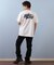 BILLABONG(ビラボン)半袖Tシャツ  バックプリント 発砲プリント BF01A-204 BF01A204/メンズ ムラサキスポーツ