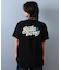 BILLABONG(ビラボン)半袖Tシャツ  バックプリント 発砲プリント BF01A-204 BF01A204/メンズ ムラサキスポーツ
