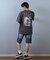 BILLABONG(ビラボン)半袖Tシャツ  バックプリント BF01A-215 BF01A215/メンズ ムラサキスポーツ
