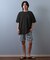BILLABONG(ビラボン)半袖 ラッシュガードTシャツ UVケア 水陸両用 オーバーサイズ Tシャツ BF01A-863 BF01A863/メンズ ムラサキスポーツ