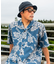 【ムラサキスポーツ限定】MIGHTY SURF CLUB(マイティサーフクラブ)半袖シャツ アロハシャツ 総柄 セットアップ対応 MIGHTY CROWN MTS25SS01/メンズ ムラサキスポーツ