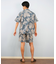 【ムラサキスポーツ限定】MIGHTY SURF CLUB(マイティサーフクラブ)半袖シャツ アロハシャツ 総柄 セットアップ対応 MIGHTY CROWN MTS25SS01/メンズ ムラサキスポーツ