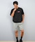 【ムラサキスポーツ限定】NATURE GANG(ネイチャーギャング)半袖Tシャツ バックプリント MIGHTY CROWN  NG25ST02/メンズ ムラサキスポーツ