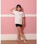 RUSTY/キッズ 水着 4点セット 964806 セパレートタイプ タンクトップ 半袖 Tシャツ ショートパンツ ラスティー 女の子 ムラサキスポーツ
