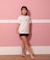 RUSTY/キッズ 水着 4点セット 964806 セパレートタイプ タンクトップ 半袖 Tシャツ ショートパンツ ラスティー 女の子 ムラサキスポーツ