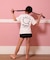 RUSTY/キッズ 水着 4点セット 964806 セパレートタイプ タンクトップ 半袖 Tシャツ ショートパンツ ラスティー 女の子 ムラサキスポーツ