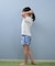 RUSTY(ラスティ)キッズ 水着 4点セット ビキニ トランクス ラッシュガード スイムウェア SET 965801/子供服 女の子 ムラサキスポーツ