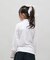 ROXY(ロキシー)キッズ 水着 UVケア 長袖ジップパーカー ラッシュガード MINI ARTSY FLORAL LOGO ST TLY251106/子供服 女の子 ムラサキスポーツ