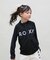 ROXY(ロキシー)キッズ 水着 UVケア 長袖ジップパーカー ラッシュガード MINI ARTSY FLORAL LOGO ST TLY251106/子供服 女の子 ムラサキスポーツ