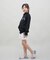 ROXY(ロキシー)キッズ 水着 UVケア 長袖ジップパーカー ラッシュガード MINI ARTSY FLORAL LOGO ST TLY251106/子供服 女の子 ムラサキスポーツ
