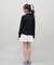ROXY(ロキシー)キッズ 水着 UVケア 長袖ジップパーカー ラッシュガード MINI ARTSY FLORAL LOGO ST TLY251106/子供服 女の子 ムラサキスポーツ