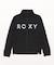 ROXY(ロキシー)キッズ 水着 UVケア 長袖ジップパーカー ラッシュガード MINI ARTSY FLORAL LOGO ST TLY251106/子供服 女の子 ムラサキスポーツ