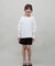 ROXY(ロキシー)キッズ 水着 2点セット UVケア 長袖ラッシュガード トランクス MINI HEAR THE WAVES TLY251108/子供服 女の子 ムラサキスポーツ