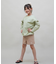 ROXY(ロキシー)キッズ 水着 2点セット UVケア 長袖ラッシュガード トランクス MINI HEAR THE WAVES TLY251108/子供服 女の子 ムラサキスポーツ