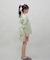 ROXY(ロキシー)キッズ 水着 2点セット UVケア 長袖ラッシュガード トランクス MINI HEAR THE WAVES TLY251108/子供服 女の子 ムラサキスポーツ