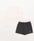ROXY(ロキシー)キッズ 水着 2点セット UVケア 長袖ラッシュガード トランクス MINI HEAR THE WAVES TLY251108/子供服 女の子 ムラサキスポーツ