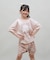 ROXY(ロキシー)キッズ 水着 3点セット ビキニ トランクス ラッシュガード MINI ARTSY FLORAL スイムウェア TSW251102/子供服 女の子 ムラサキスポーツ