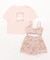 ROXY(ロキシー)キッズ 水着 3点セット ビキニ トランクス ラッシュガード MINI ARTSY FLORAL スイムウェア TSW251102/子供服 女の子 ムラサキスポーツ