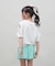 ROXY(ロキシー)キッズ 水着 3点セット ビキニ トランクス ラッシュガード MINI LA VIE TSW252060/子供服 女の子 ムラサキスポーツ