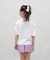ROXY(ロキシー)キッズ 水着 3点セット ビキニ トランクス ラッシュガード MINI LA VIE TSW252060/子供服 女の子 ムラサキスポーツ