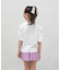 ROXY(ロキシー)キッズ 水着 3点セット ビキニ トランクス ラッシュガード MINI LA VIE TSW252060/子供服 女の子 ムラサキスポーツ