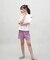 ROXY(ロキシー)キッズ 水着 3点セット ビキニ トランクス ラッシュガード MINI LA VIE TSW252060/子供服 女の子 ムラサキスポーツ