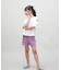 ROXY(ロキシー)キッズ 水着 3点セット ビキニ トランクス ラッシュガード MINI LA VIE TSW252060/子供服 女の子 ムラサキスポーツ