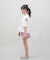 ROXY(ロキシー)キッズ 水着 3点セット ビキニ トランクス ラッシュガード MINI LA VIE TSW252060/子供服 女の子 ムラサキスポーツ