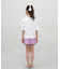 ROXY(ロキシー)キッズ 水着 3点セット ビキニ トランクス ラッシュガード MINI LA VIE TSW252060/子供服 女の子 ムラサキスポーツ