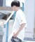 【ムラサキスポーツ限定】DEVILUSE(デビルユース)水陸両用 ラッシュガード 半袖Tシャツ オーバーサイズ 243OO1ST301DU/メンズ ムラサキスポーツ