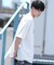 【ムラサキスポーツ限定】DEVILUSE(デビルユース)水陸両用 ラッシュガード 半袖Tシャツ オーバーサイズ 243OO1ST301DU/メンズ ムラサキスポーツ